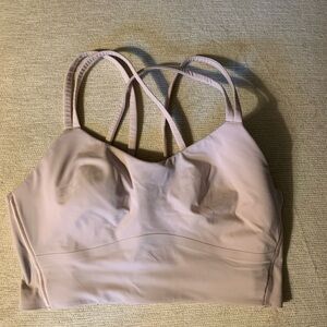 Lululemon baby pink LIKE A CLOUD BRA